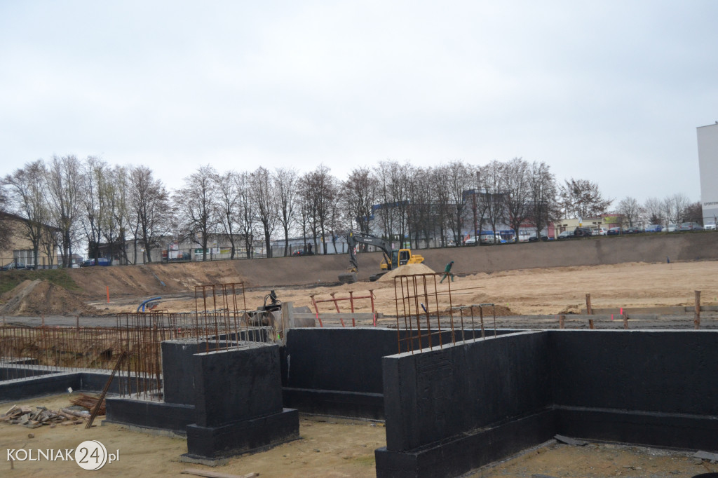 Przebudowa stadionu w Kolnie (foty z października)