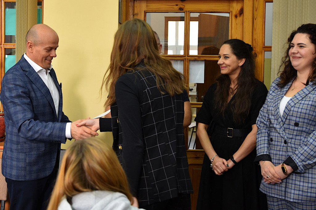 Laureaci konkursu powiatowego nagrodzeni