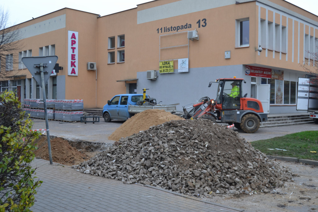 Remont uliczki osiedlowej