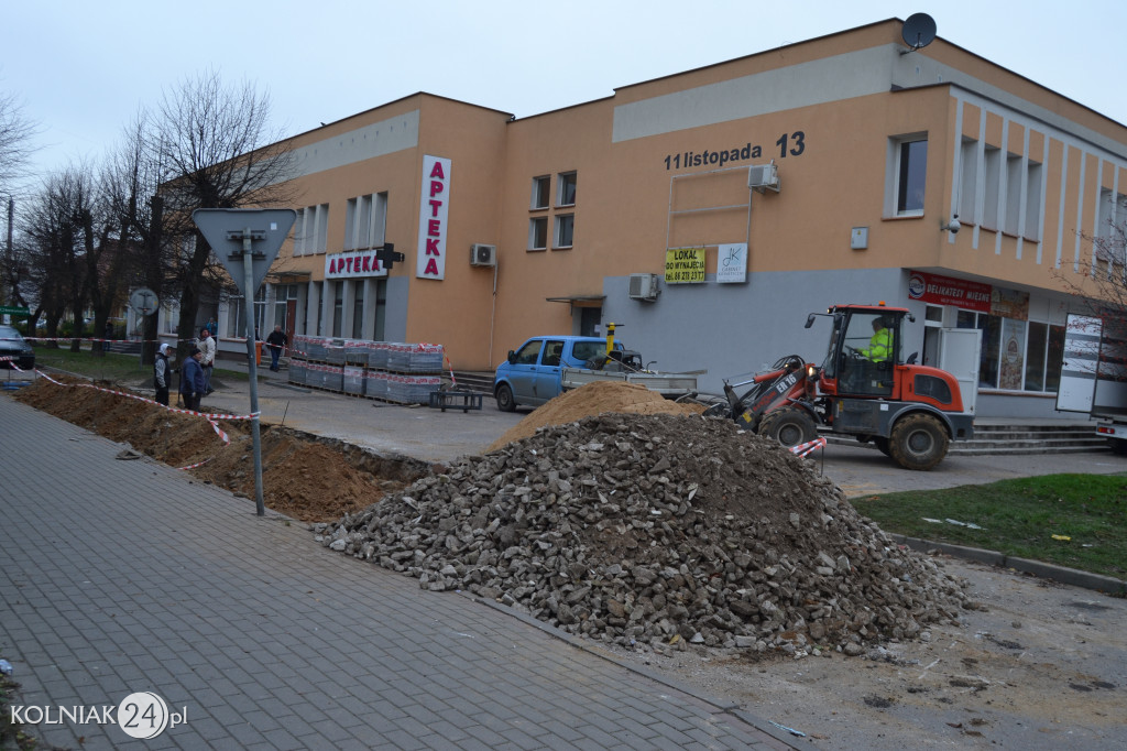 Remont uliczki osiedlowej
