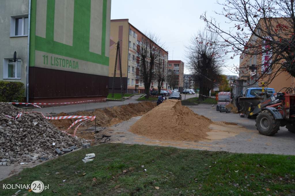 Remont uliczki osiedlowej