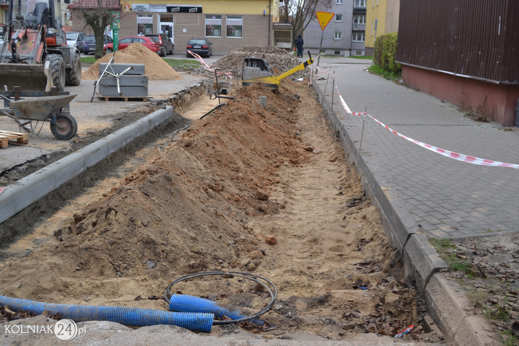 Remont uliczki osiedlowej