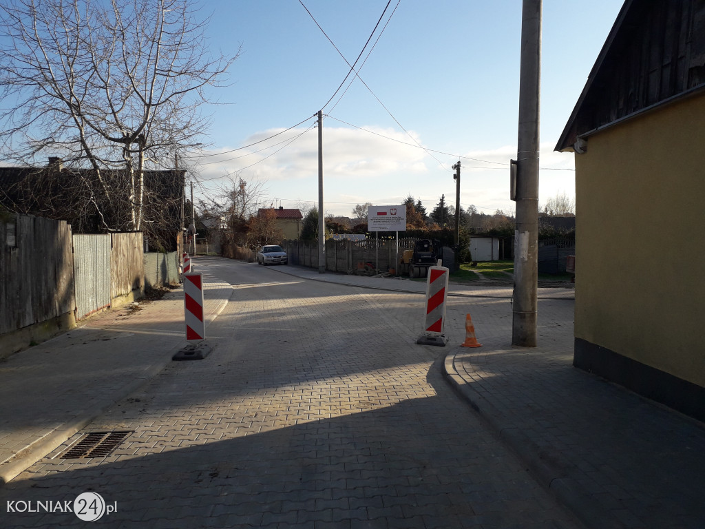 Koniec prac na Ogrodowej i Łaziennej