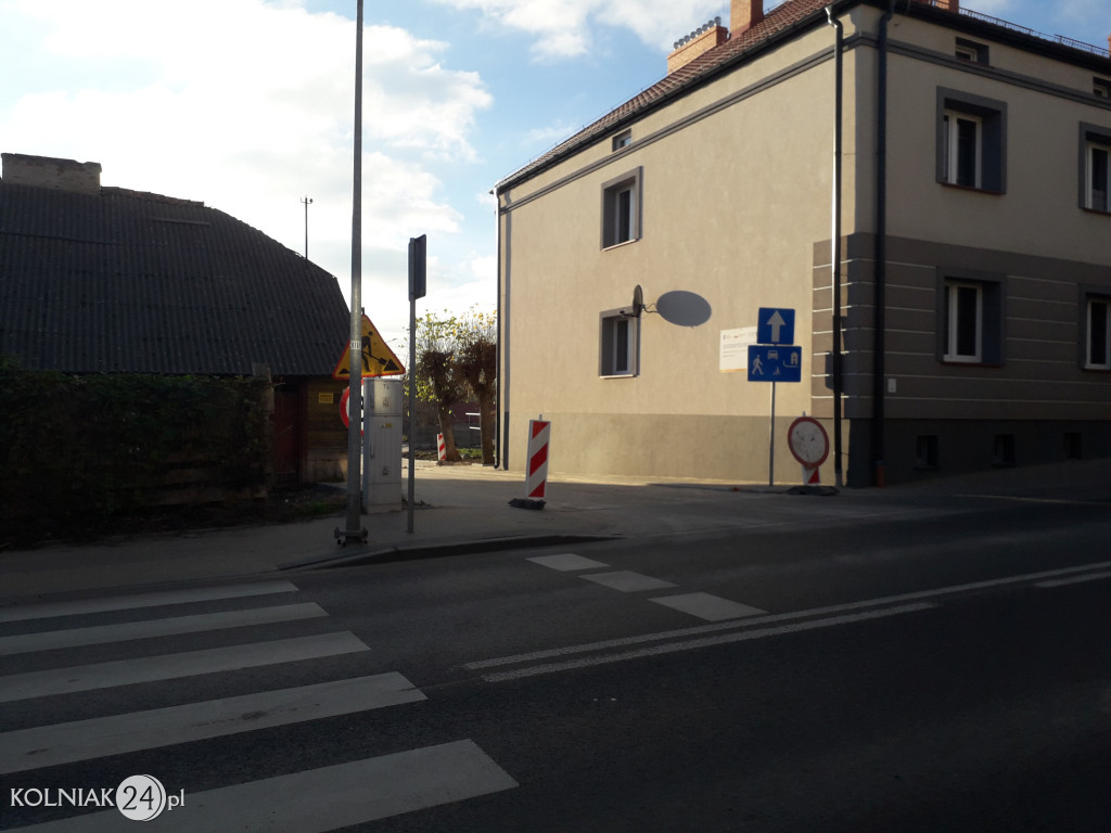 Koniec prac na Ogrodowej i Łaziennej