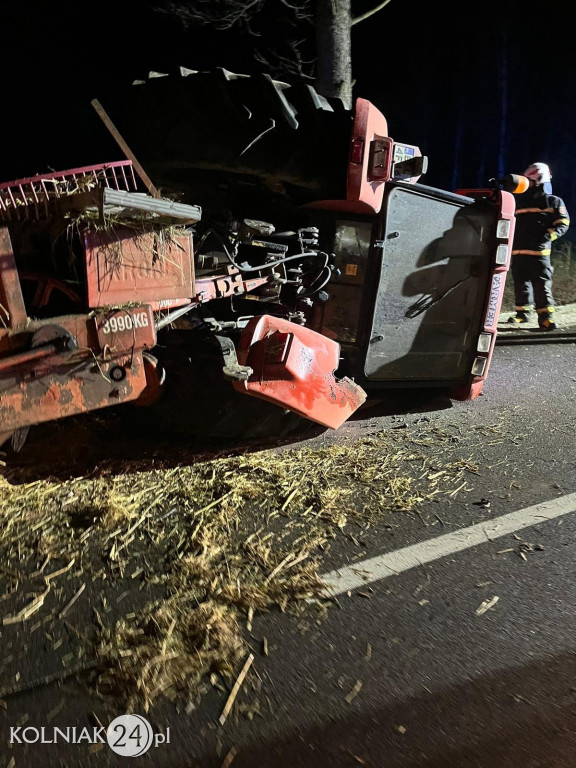 Wypadek na drodze wojewódzkiej