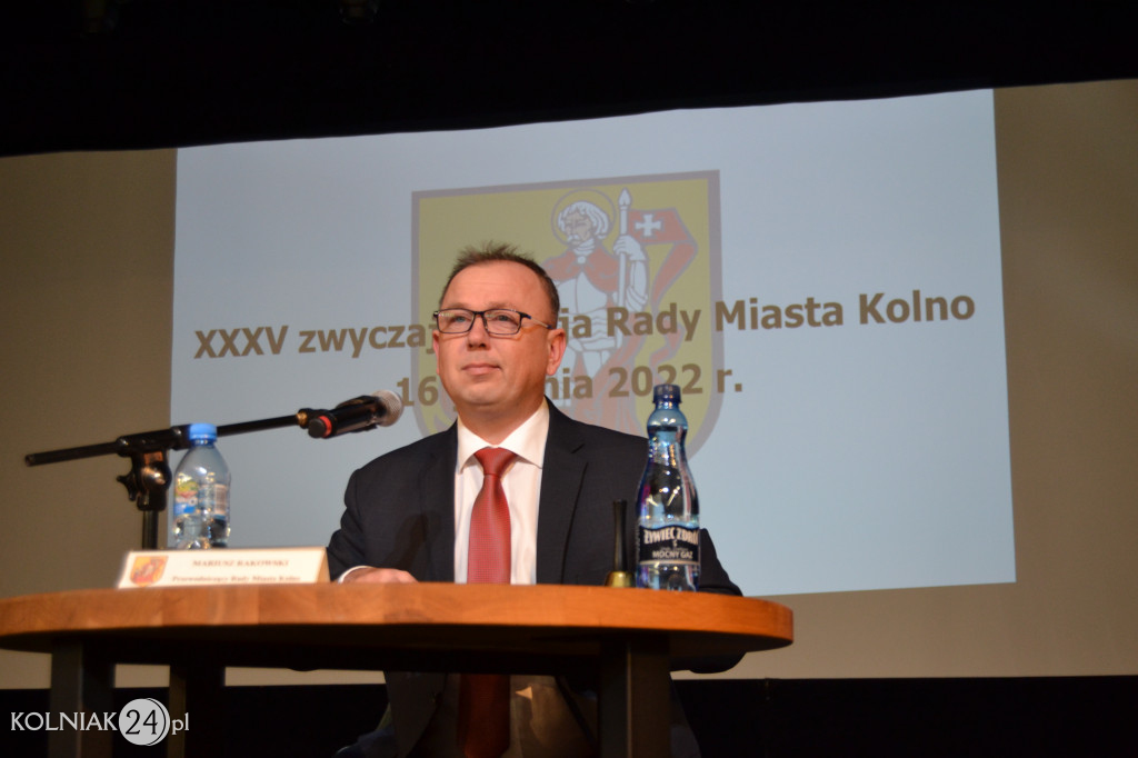 XXXV Sesja Rady Miasta Kolno