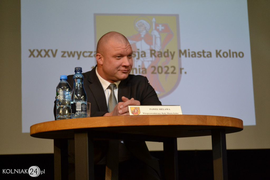XXXV Sesja Rady Miasta Kolno