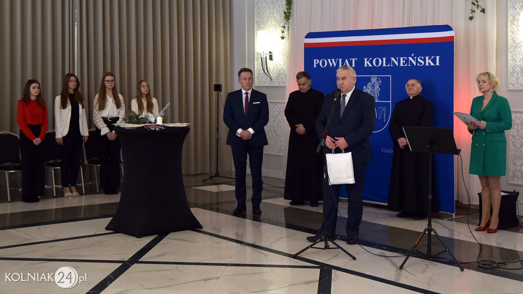  Spotkanie wigilijne Starostwa Powiatowego w Kolnie