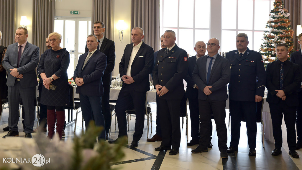  Spotkanie wigilijne Starostwa Powiatowego w Kolnie