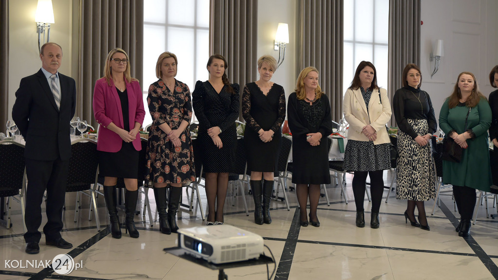  Spotkanie wigilijne Starostwa Powiatowego w Kolnie