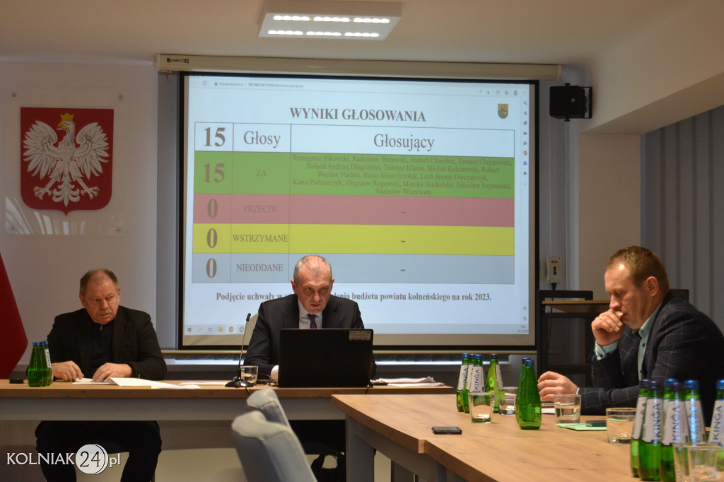 XLII Sesja Rady Powiatu Kolneńskiego (VI kadencji)