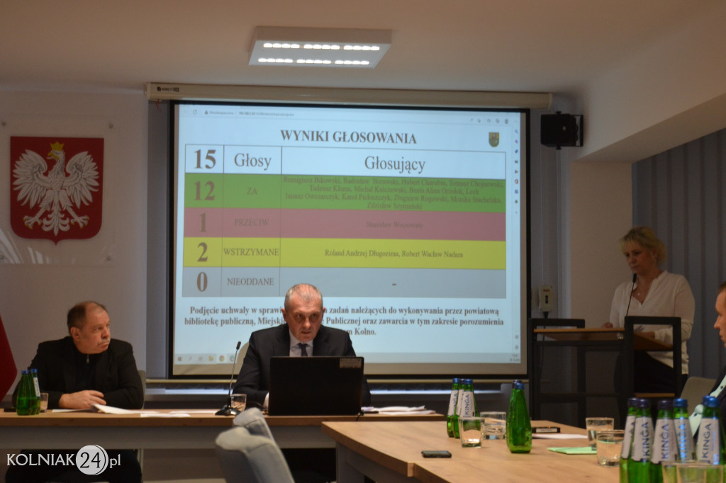 XLII Sesja Rady Powiatu Kolneńskiego (VI kadencji)