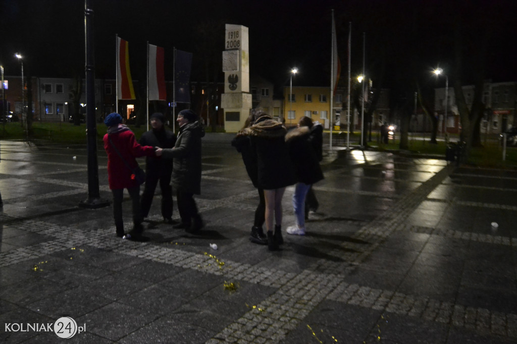 Sylwester na Placu Wolności w Kolnie