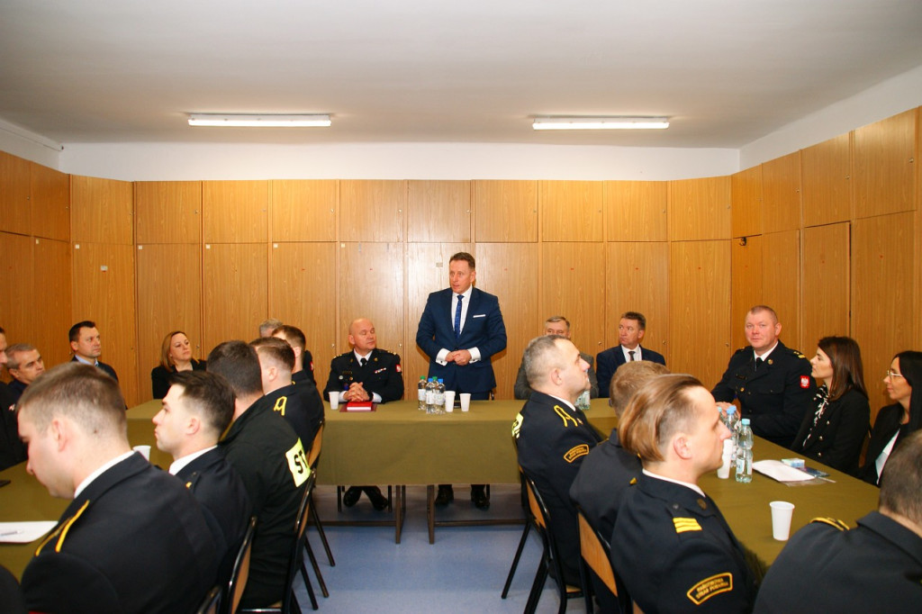 Narada roczna w kolneńskiej straży pożarnej