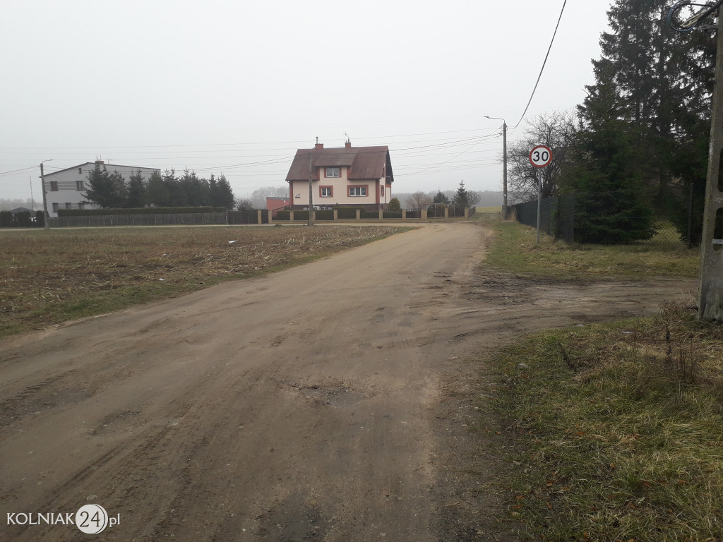 Ulica Żurawia w Kolnie