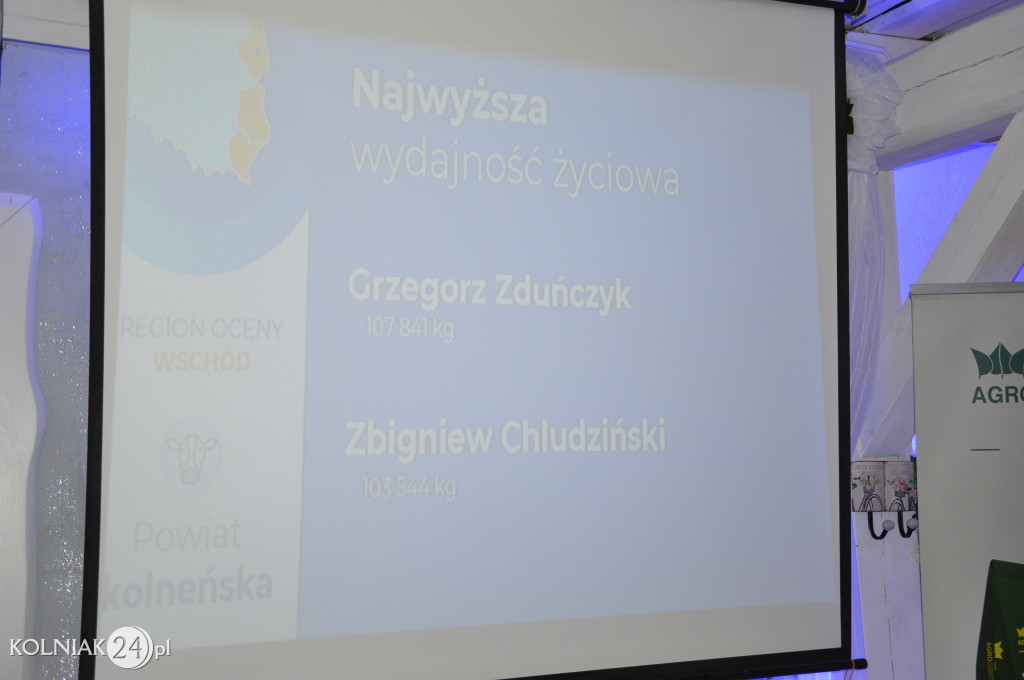 Najlepsi hodowcy bydła mlecznego w powiecie kolneńskim