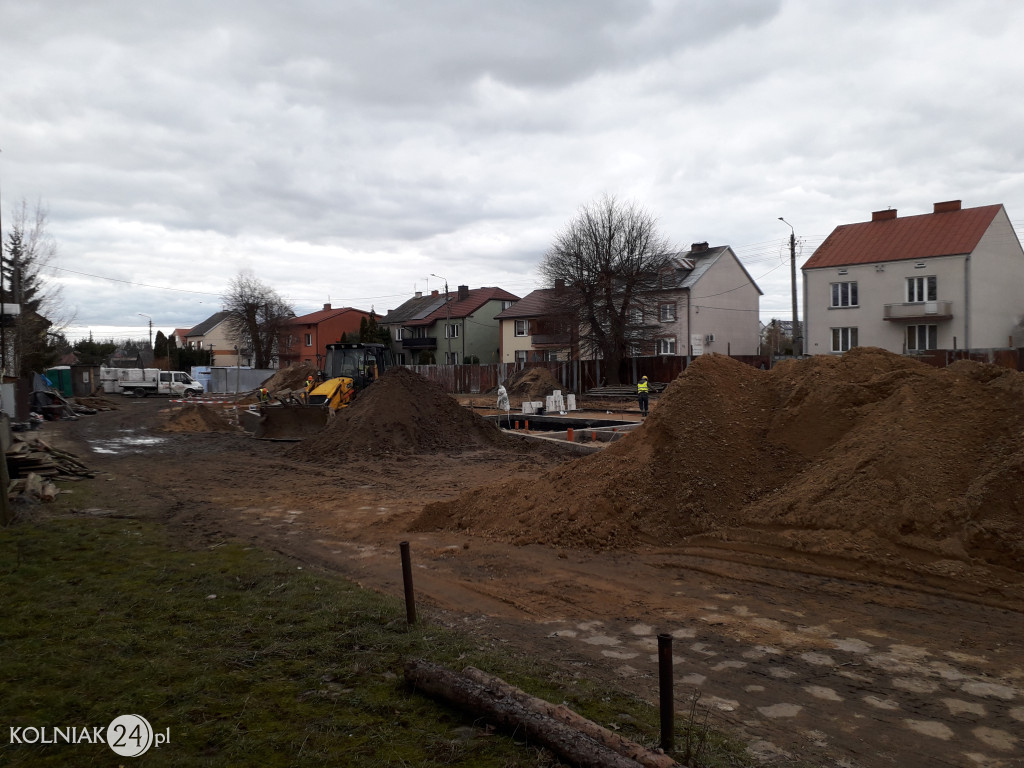 Budowa filii łomżyńskiego pogotowia w Kolnie