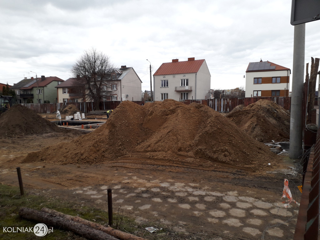 Budowa filii łomżyńskiego pogotowia w Kolnie