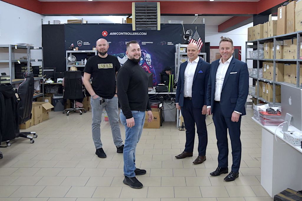 Firma AimControllers tworzy kontrolery do konsoli