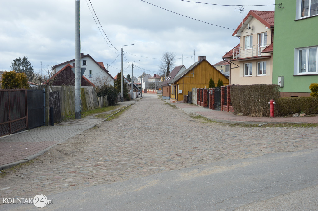 Ulica Chopina do przebudowy
