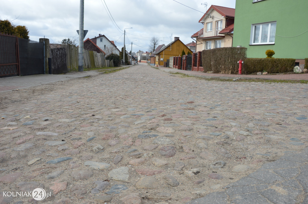 Ulica Chopina do przebudowy
