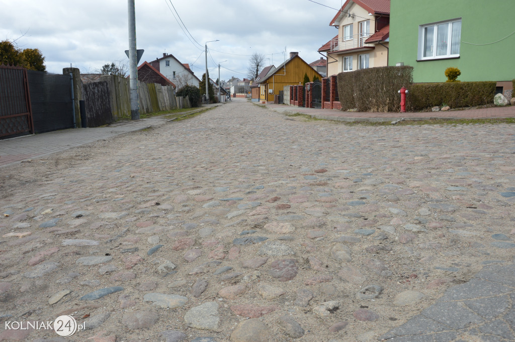 Ulica Chopina do przebudowy