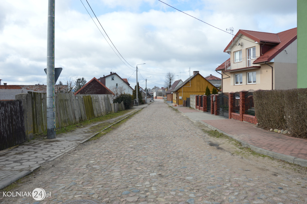 Ulica Chopina do przebudowy