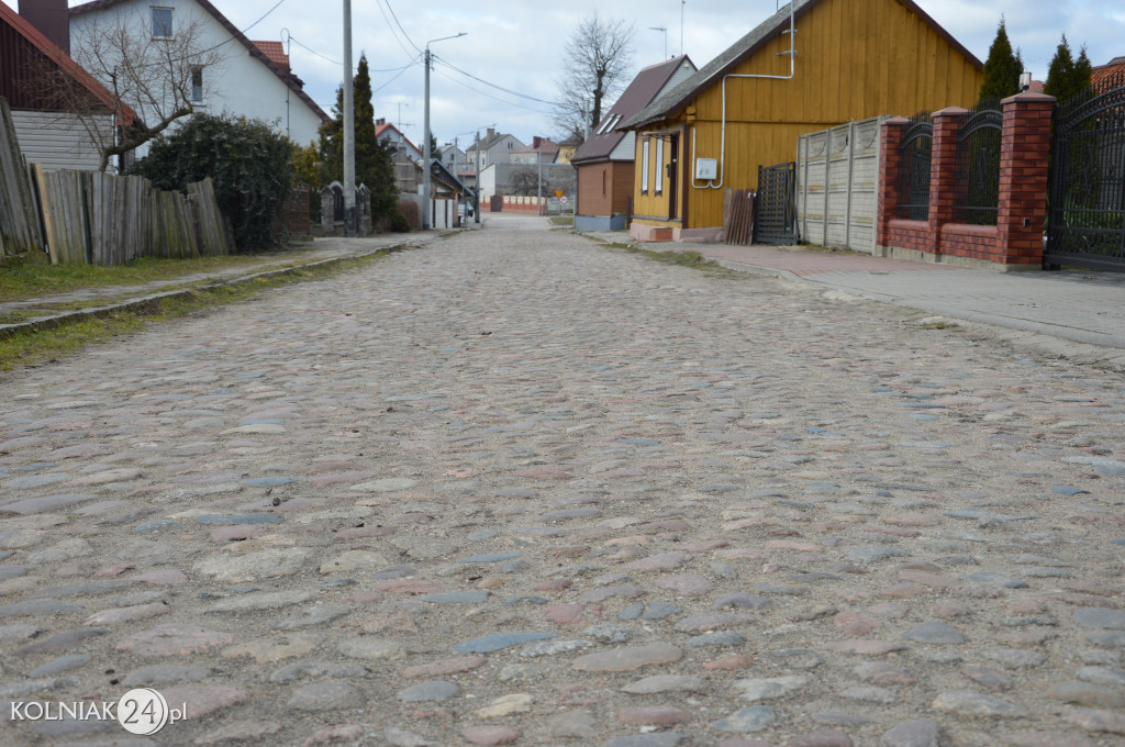 Ulica Chopina do przebudowy