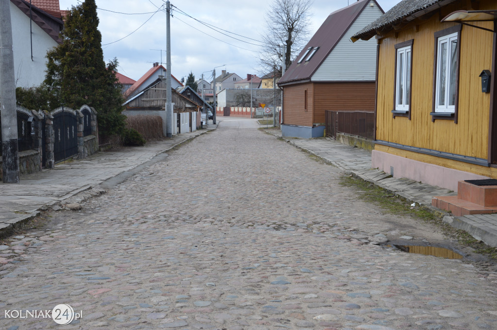 Ulica Chopina do przebudowy