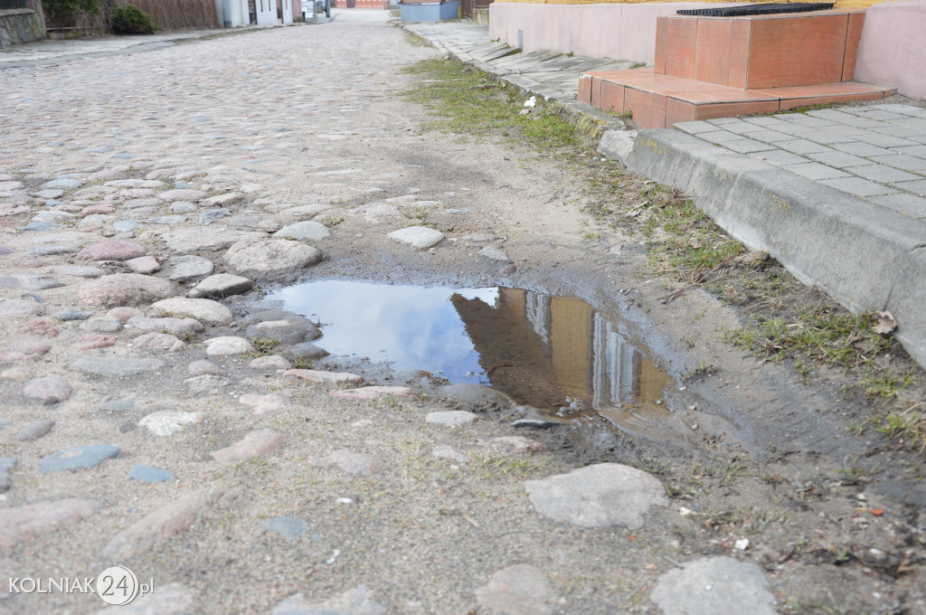 Ulica Chopina do przebudowy