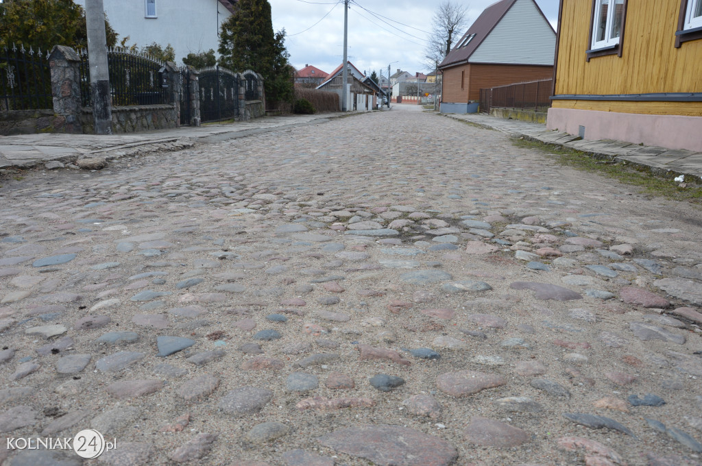 Ulica Chopina do przebudowy