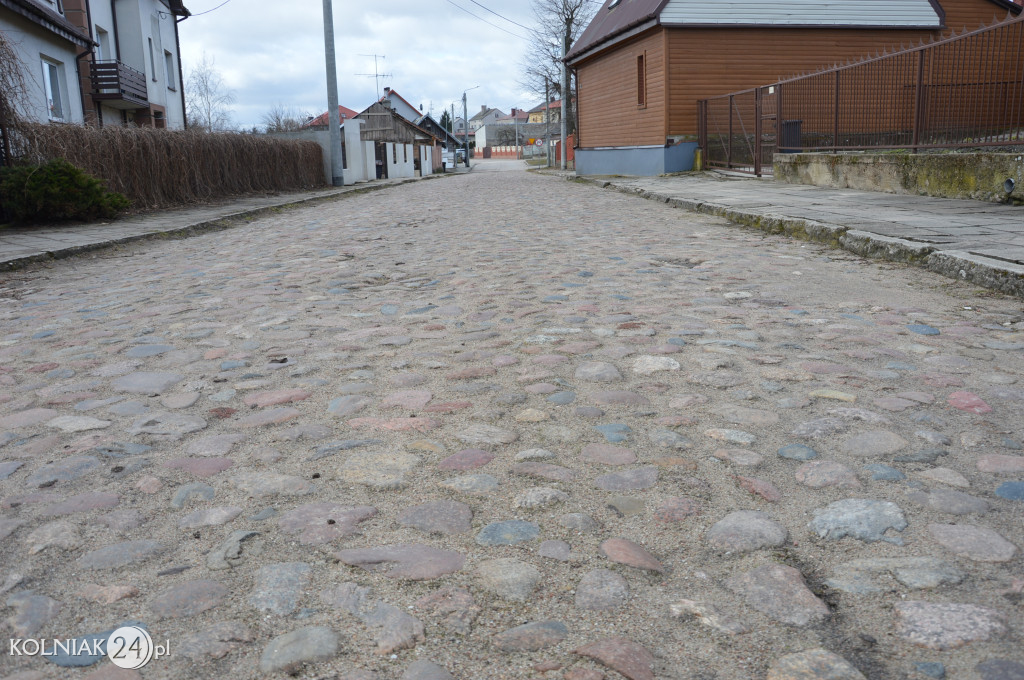 Ulica Chopina do przebudowy