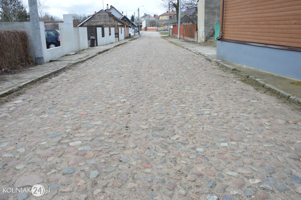 Ulica Chopina do przebudowy