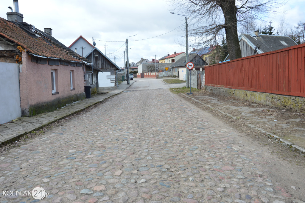 Ulica Chopina do przebudowy