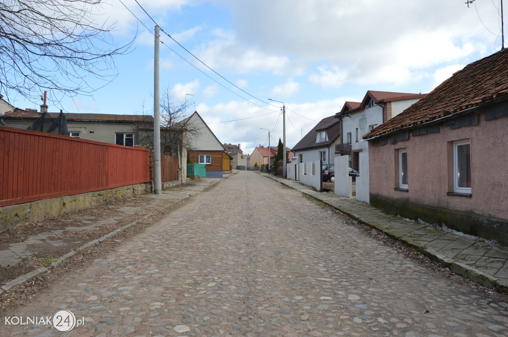 Ulica Chopina do przebudowy