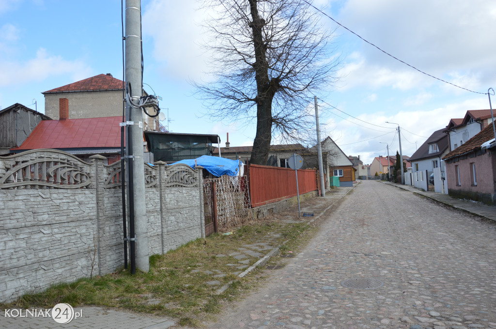 Ulica Chopina do przebudowy