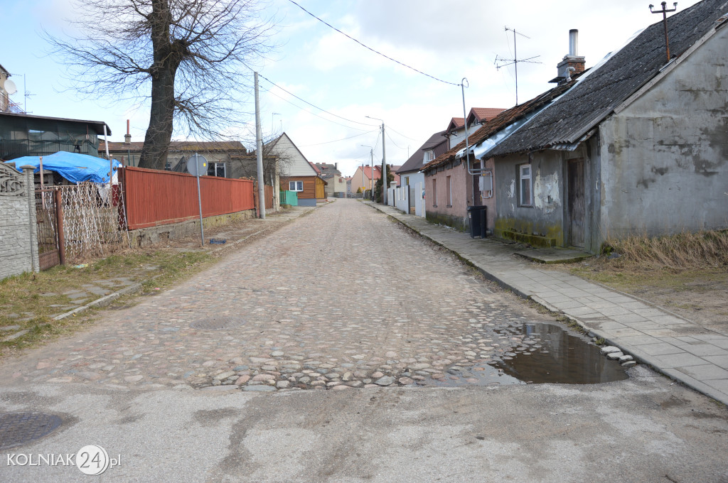 Ulica Chopina do przebudowy