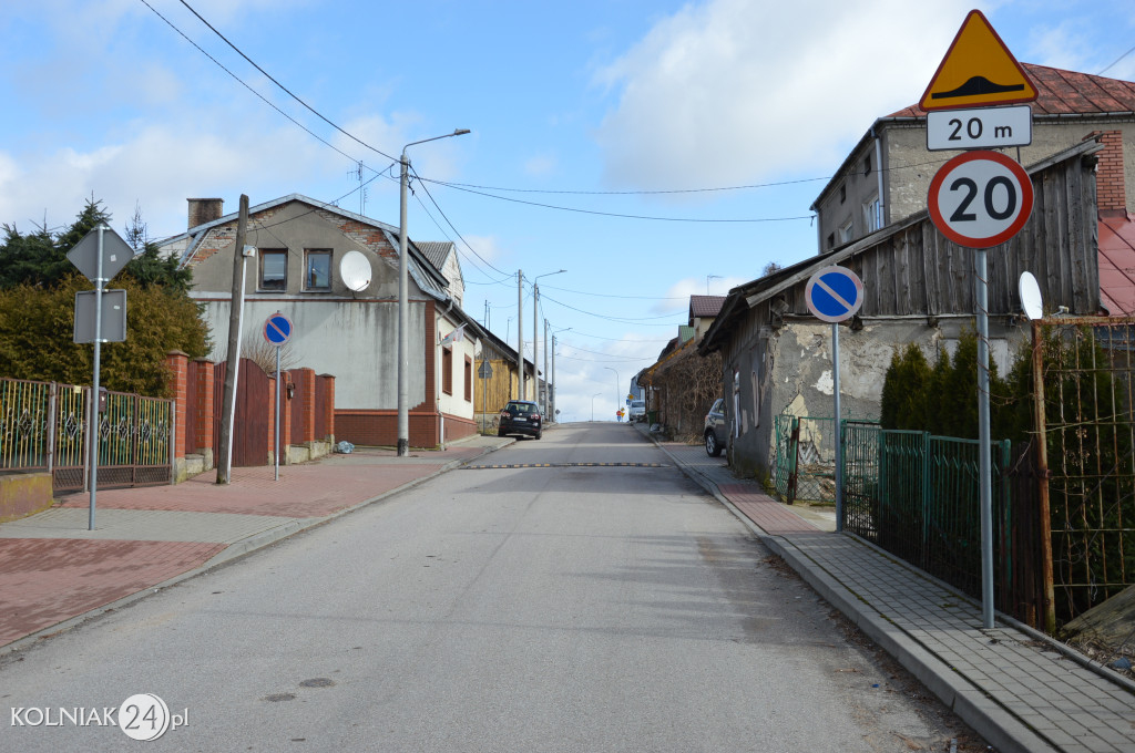 Ulica Chopina do przebudowy
