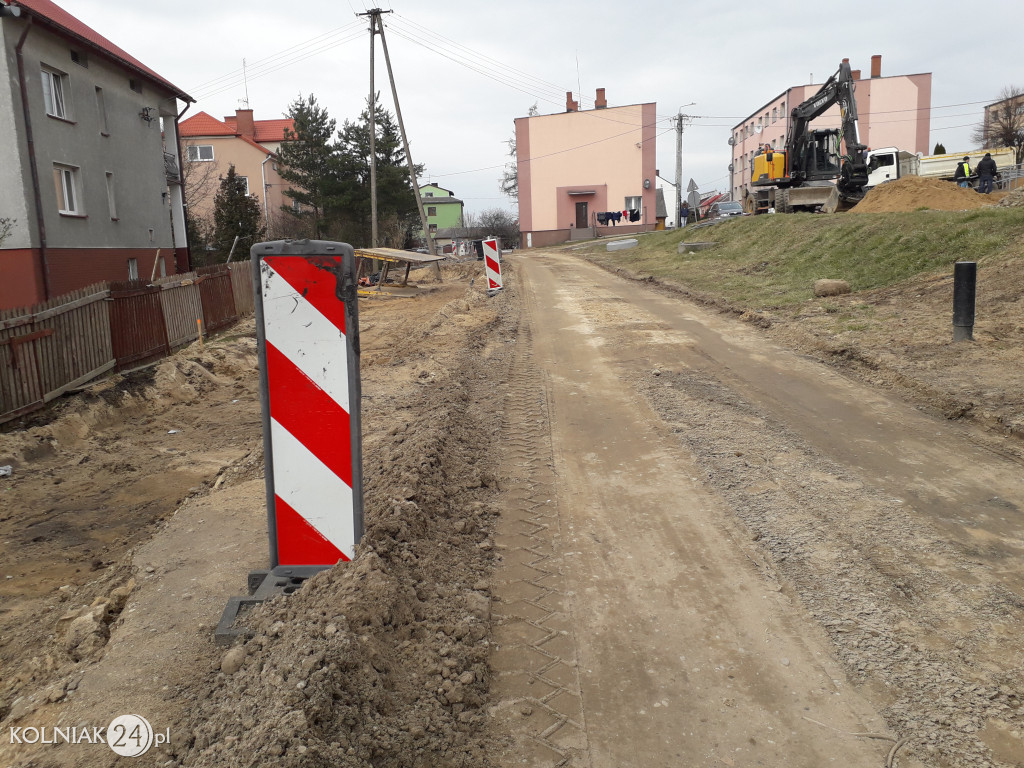 Rozpoczęła się budowa ulicy Łąkowej