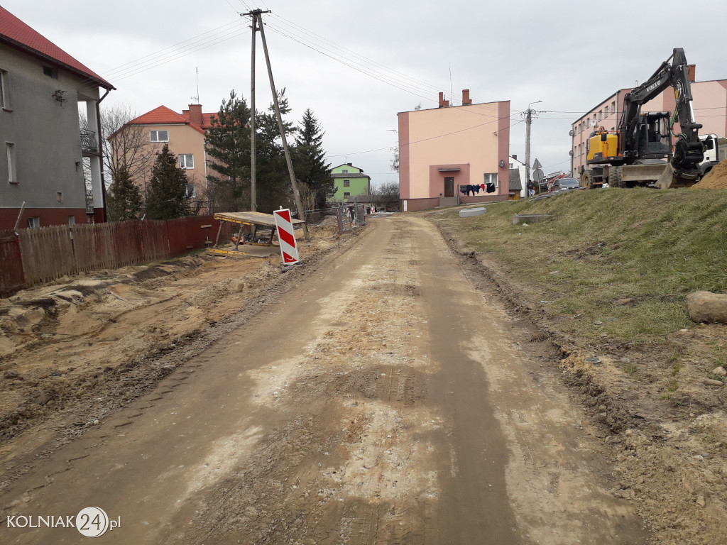 Rozpoczęła się budowa ulicy Łąkowej