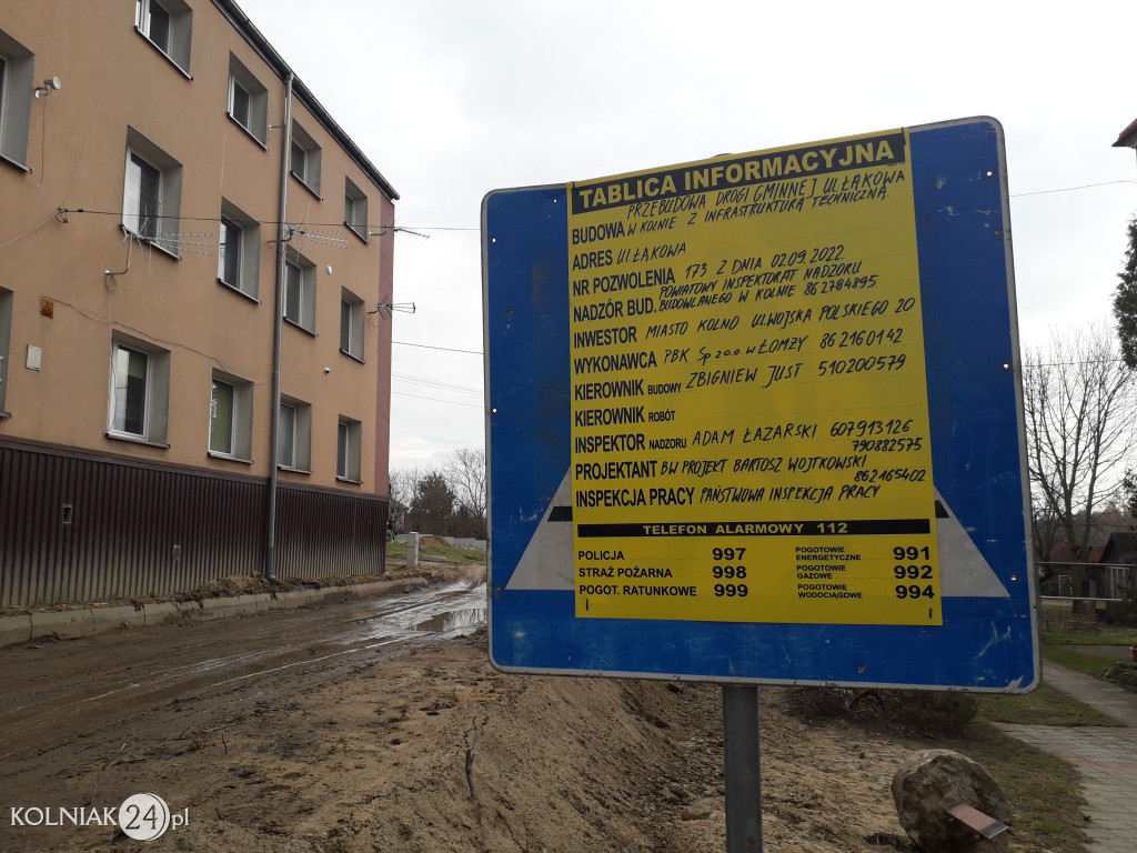 Rozpoczęła się budowa ulicy Łąkowej