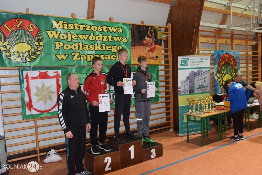 Mistrzostwach Województwa Podlaskiego w zapasach