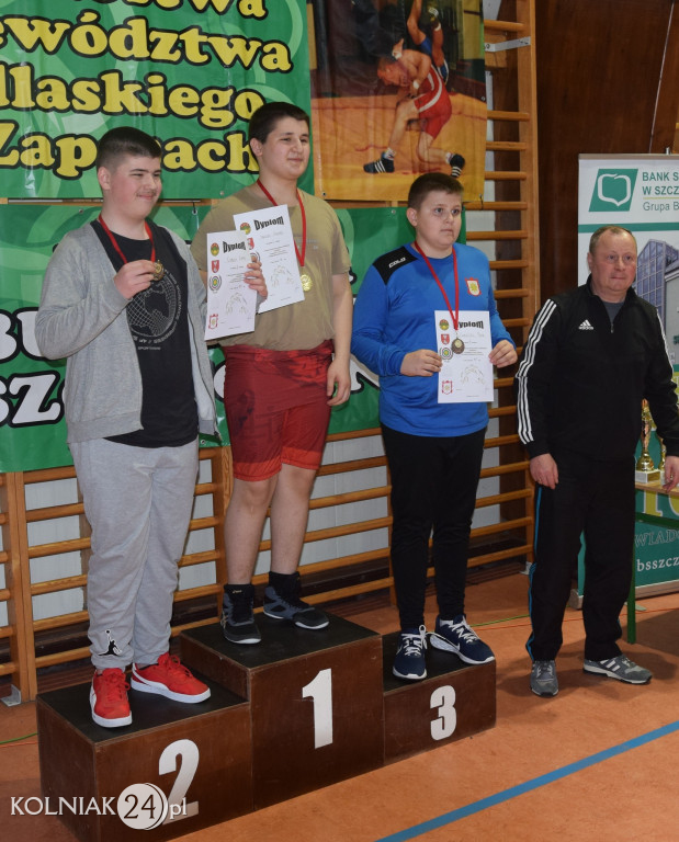 Mistrzostwach Województwa Podlaskiego w zapasach