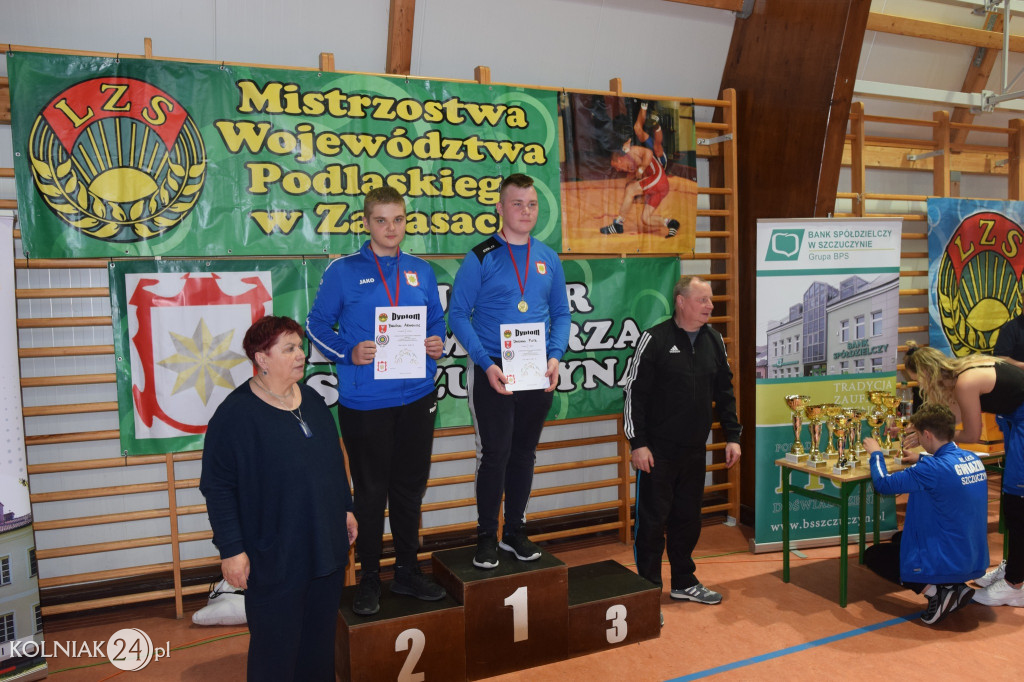 Mistrzostwach Województwa Podlaskiego w zapasach