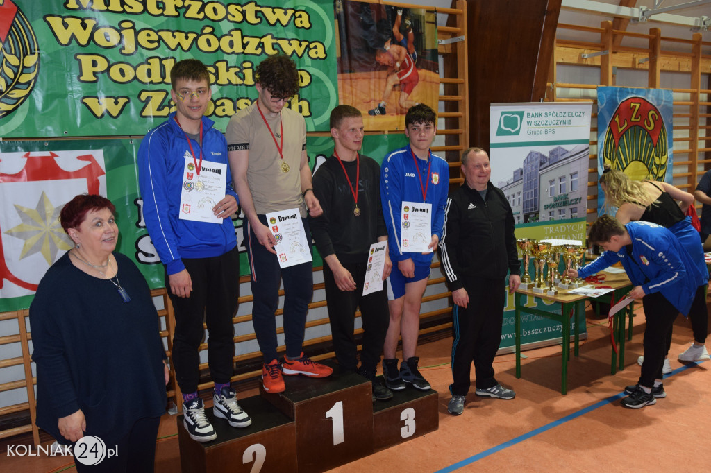 Mistrzostwach Województwa Podlaskiego w zapasach