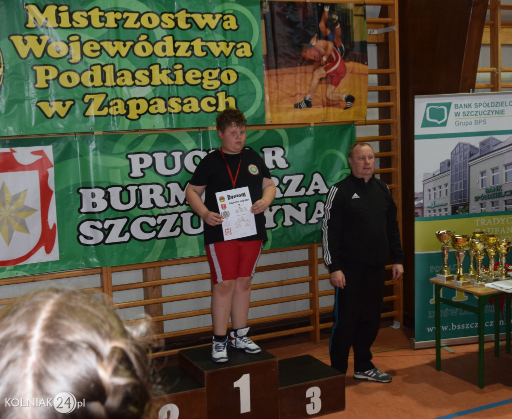 Mistrzostwach Województwa Podlaskiego w zapasach