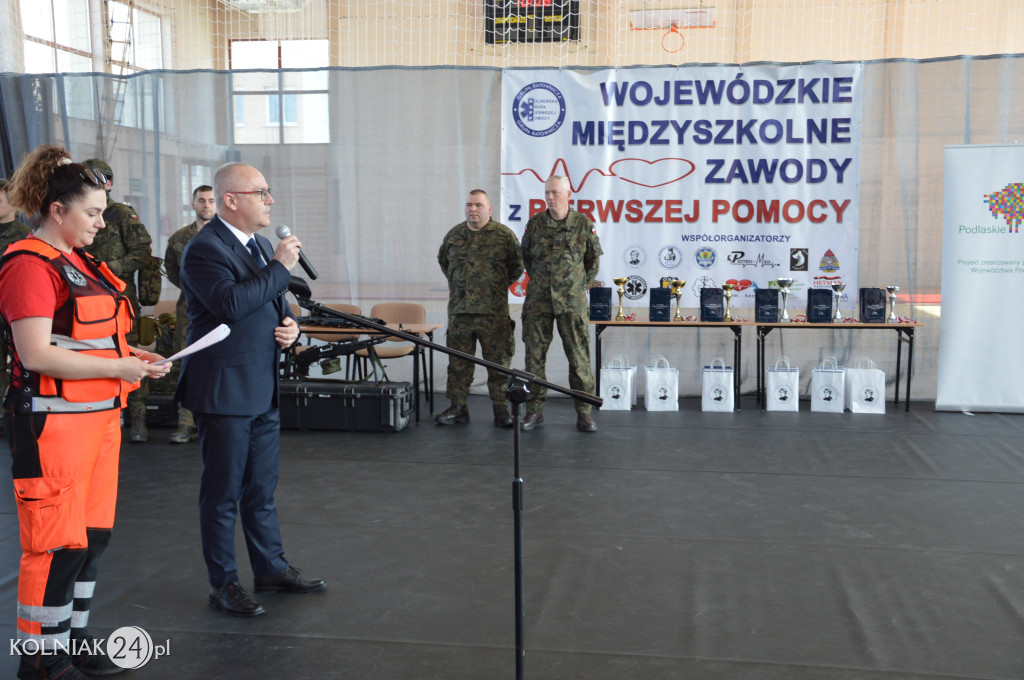 Wojewódzkie Zawody Pierwszej Pomocy w Kolnie