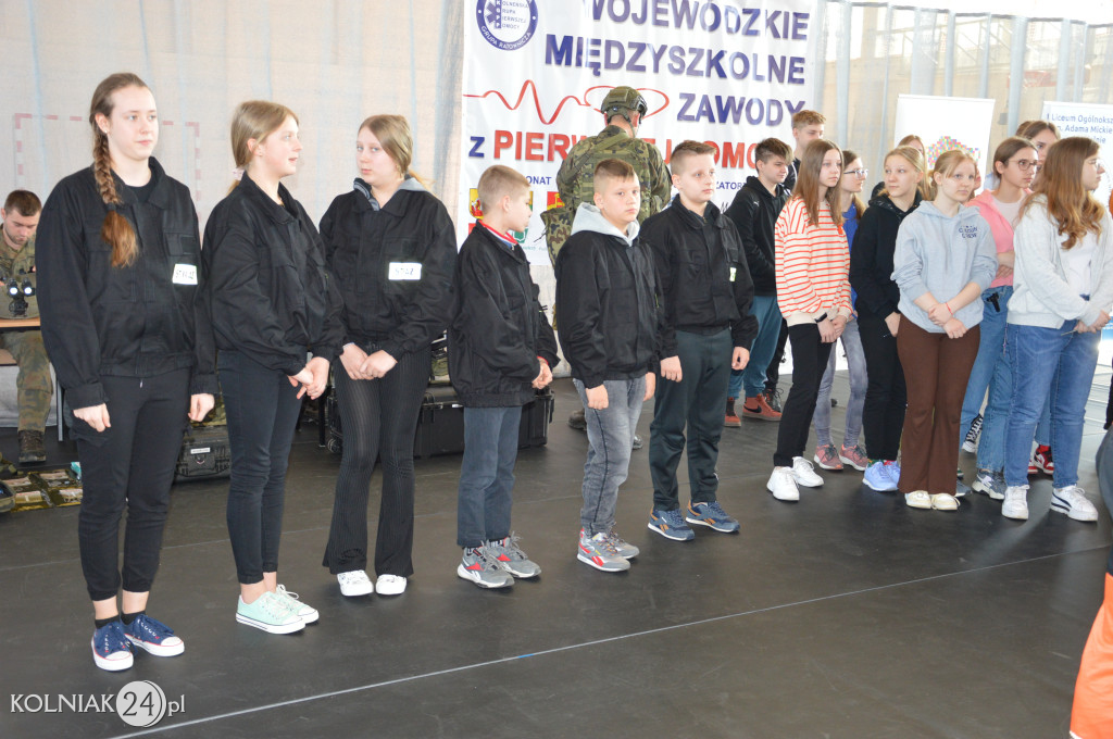 Wojewódzkie Zawody Pierwszej Pomocy w Kolnie