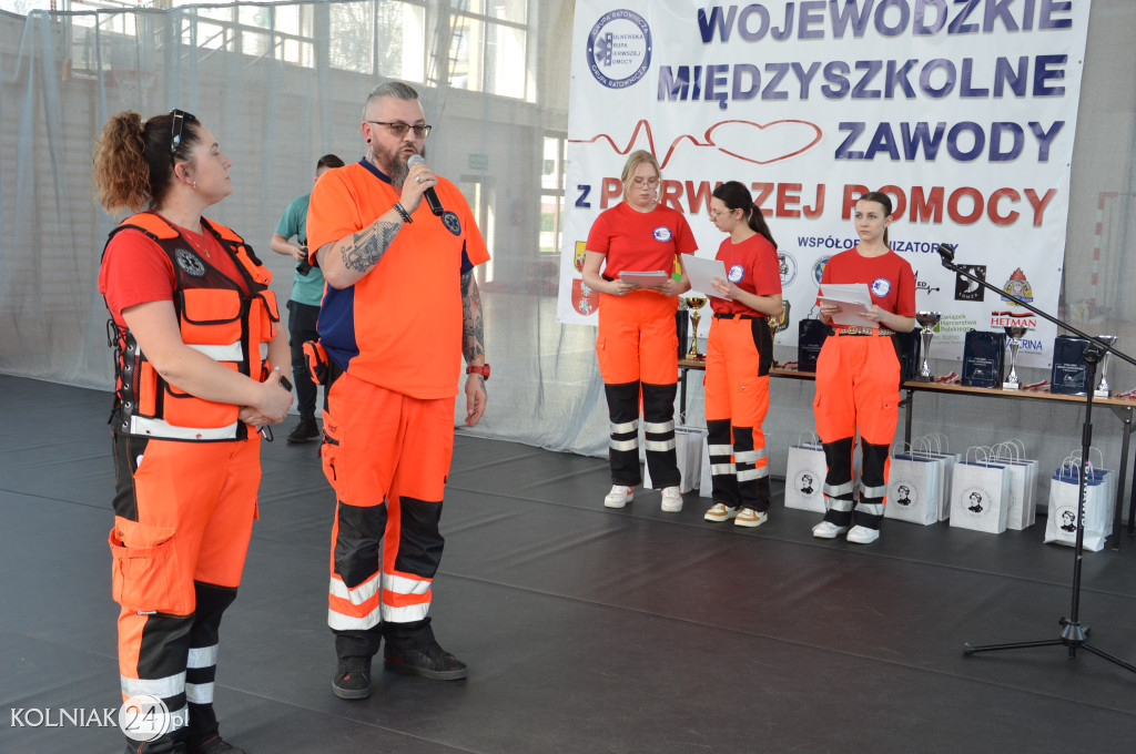 Wojewódzkie Zawody Pierwszej Pomocy w Kolnie