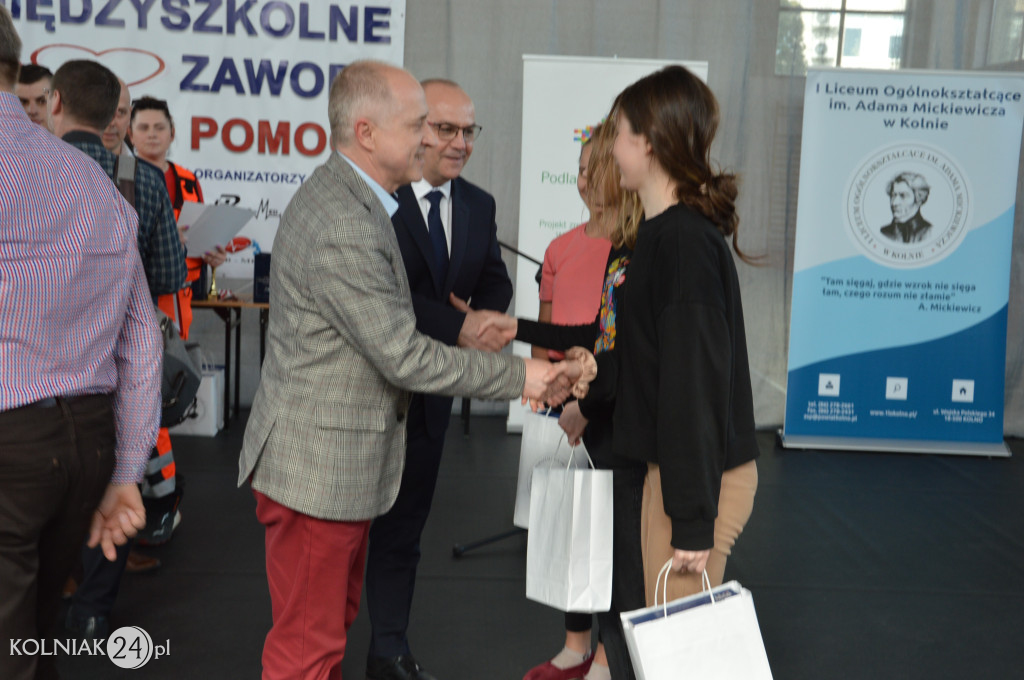 Wojewódzkie Zawody Pierwszej Pomocy w Kolnie